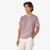 T-shirt con taschino tinta in capo T-shirt con taschino tinta in capo