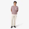 T-shirt con taschino tinta in capo T-shirt con taschino tinta in capo