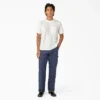 T-shirt con taschino tinta in capo T-shirt con taschino tinta in capo