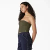 Top a fascia in maglia da donna Top a fascia in maglia da donna