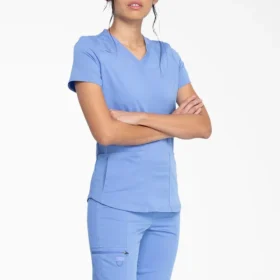 Top da lavoro da donna Balance con scollo a V