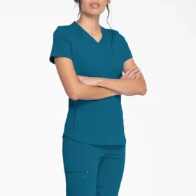 Top da lavoro da donna Balance con scollo a V