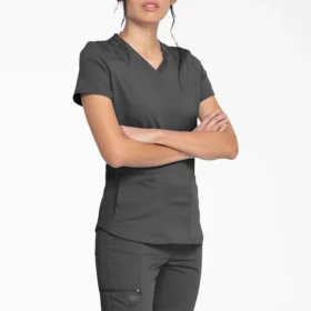 Top da lavoro da donna Balance con scollo a V