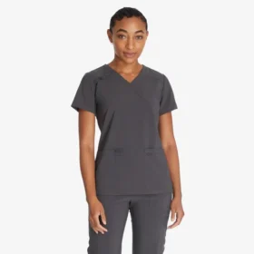 Top da lavoro da donna Eds Essentials con effetto incrociato