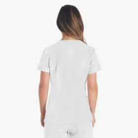 Top da lavoro da donna Eds Essentials con scollo a V