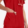 Top da lavoro da donna Eds Essentials con scollo a V Top da lavoro da donna Eds Essentials con scollo a V