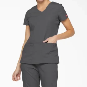 Top da lavoro da donna Eds Signature con scollo a V