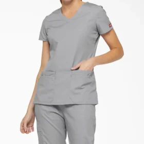 Top da lavoro da donna Eds Signature con scollo a V