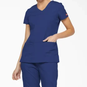 Top da lavoro da donna Eds Signature con scollo a V