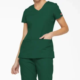 Top da lavoro da donna Eds Signature con scollo a V