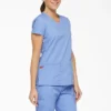 Top da lavoro da donna Eds Signature con scollo a V