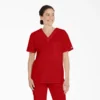 Top da lavoro unisex con scollo a V Eds Signature