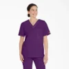 Top da lavoro unisex con scollo a V Eds Signature