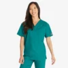 Top da lavoro unisex con scollo a V Eds Signature