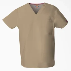 Top da lavoro unisex con scollo a V Eds Signature