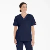 Top da lavoro unisex con scollo a V Eds Signature