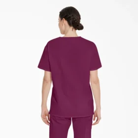 Top da lavoro unisex con scollo a V Eds Signature