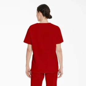 Top da lavoro unisex con scollo a V Eds Signature