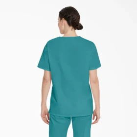 Top da lavoro unisex con scollo a V Eds Signature