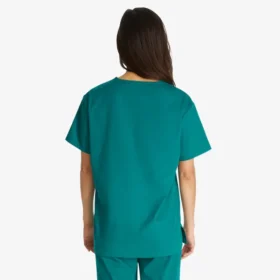 Top da lavoro unisex con scollo a V Eds Signature