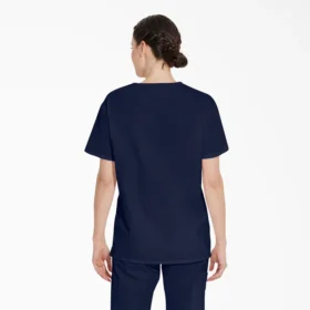 Top da lavoro unisex con scollo a V Eds Signature