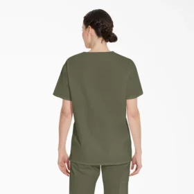 Top da lavoro unisex con scollo a V Eds Signature