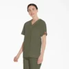 Top da lavoro unisex con scollo a V Eds Signature