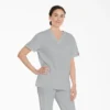 Top da lavoro unisex con scollo a V Eds Signature