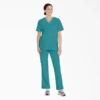 Top da lavoro unisex con scollo a V Eds Signature Top da lavoro unisex con scollo a V Eds Signature
