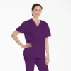 Top da lavoro unisex con scollo a V Eds Signature