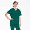 Top da lavoro unisex con scollo a V Eds Signature