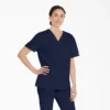 Top da lavoro unisex con scollo a V Eds Signature