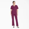 Top da lavoro unisex con scollo a V Eds Signature