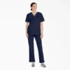 Top da lavoro unisex con scollo a V Eds Signature