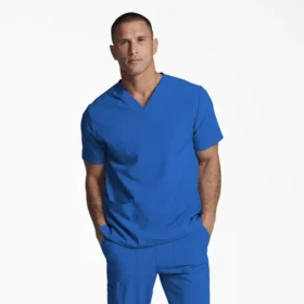 Top da lavoro unisex Eds Essentials con scollo a V