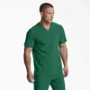 Top da lavoro unisex Eds Essentials con scollo a V