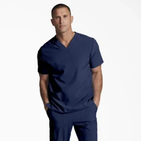 Top da lavoro unisex Eds Essentials con scollo a V