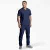 Top da lavoro unisex Eds Essentials con scollo a V