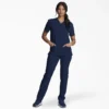 Top da lavoro unisex Eds Essentials con scollo a V