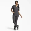 Top da lavoro unisex Eds Essentials con scollo a V Top da lavoro unisex Eds Essentials con scollo a V