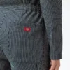 Tuta intera da donna a maniche lunghe con vestibilità comoda e righe Hickory