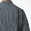 Tuta intera da donna a maniche lunghe con vestibilità comoda e righe Hickory