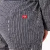 Tuta intera da donna taglia forte a maniche lunghe con vestibilità comoda e righe Hickory Tuta intera da donna taglia forte a maniche lunghe con vestibilità comoda e righe Hickory