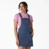 Vestito da salopette da donna in denim a vestibilità regolare Vestito da salopette da donna in denim a vestibilità regolare