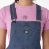 Vestito da salopette da donna in denim a vestibilità regolare Vestito da salopette da donna in denim a vestibilità regolare